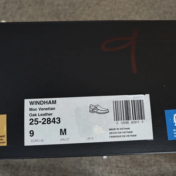 Johnston & Murphy Chestnut Leather Slip-Ons - Picture 3 of 6